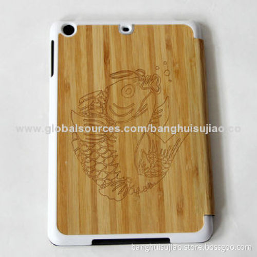 Wooden Protection Case for iPad Mini with Good Quality, Fashionable Style